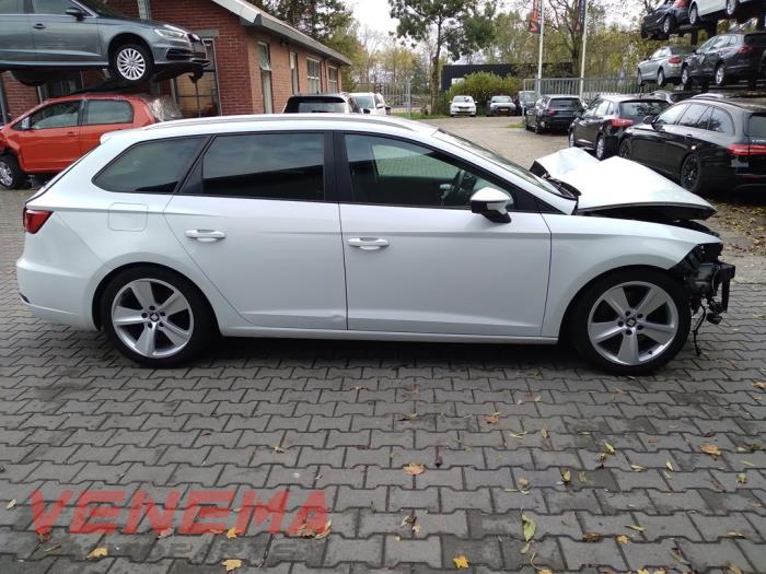 Seat Leon ST 2.0 TDI FR 16V Sloopvoertuig (2017, Wit)