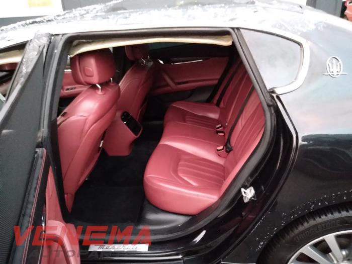 Maserati Quattroporte VI 3.0 Diesel Sloopvoertuig (2016, Metallic, Zwart)