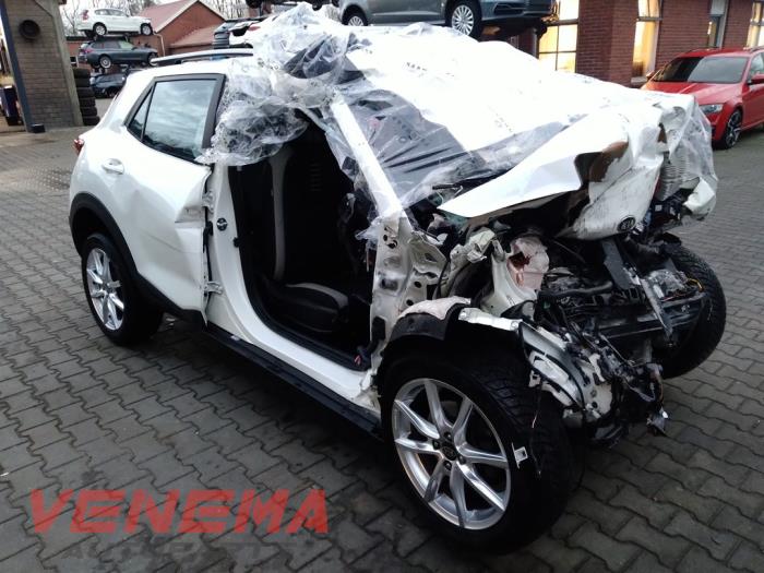 Kia Stonic 1.0i T-GDi 12V Sloopvoertuig (2022, Wit)