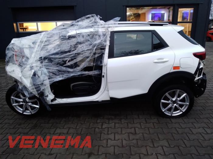 Kia Stonic 1.0i T-GDi 12V Sloopvoertuig (2022, Wit)