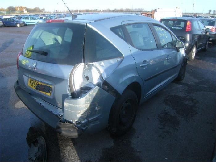 Peugeot 207 SW 1.6 HDi 16V Sloopvoertuig (2010, Licht, Blauw)