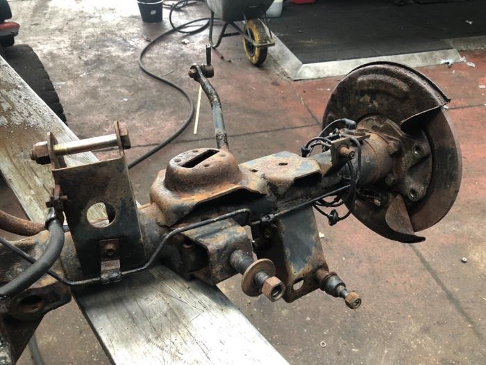 Ssang Yong Rexton 2.7 Xdi RX/RJ 270 16V Sloopvoertuig (2004, Paars)