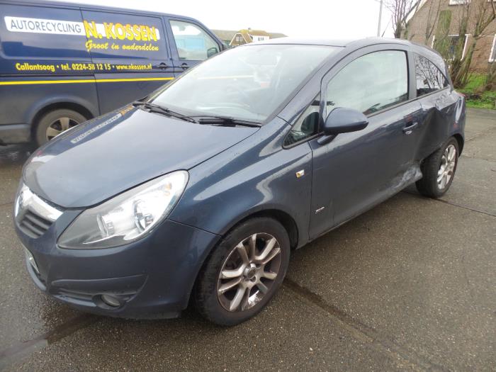 Opel Corsa Sloopvoertuig (2009, Blauw)