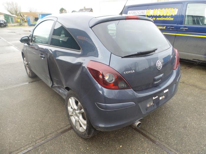 Opel Corsa Sloopvoertuig (2009, Blauw)