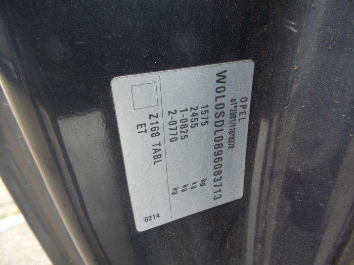 Opel Corsa Sloopvoertuig (2009, Blauw)