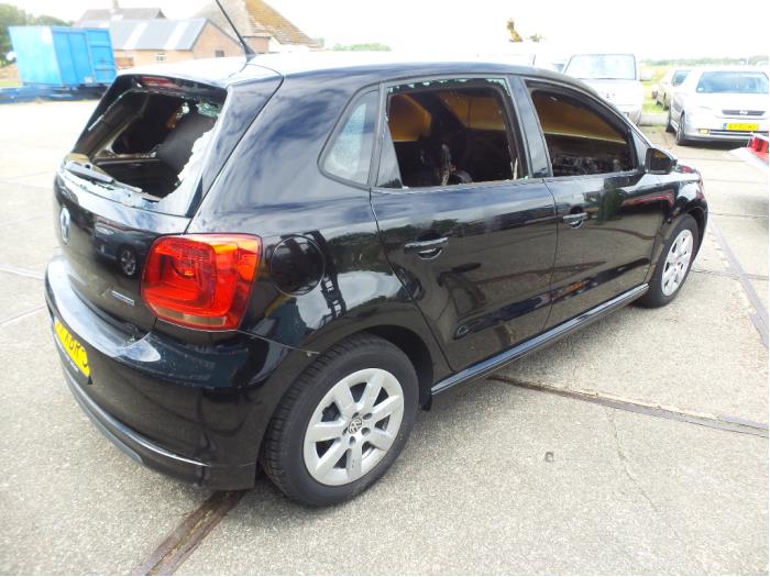 Volkswagen Polo V 1.2 TDI 12V BlueMotion Sloopvoertuig (2012, Zwart)
