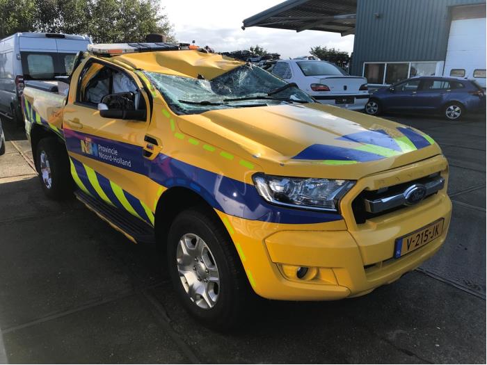 Ford Ranger 2.2 TDCi 16V Sloopvoertuig (2017, Geel)