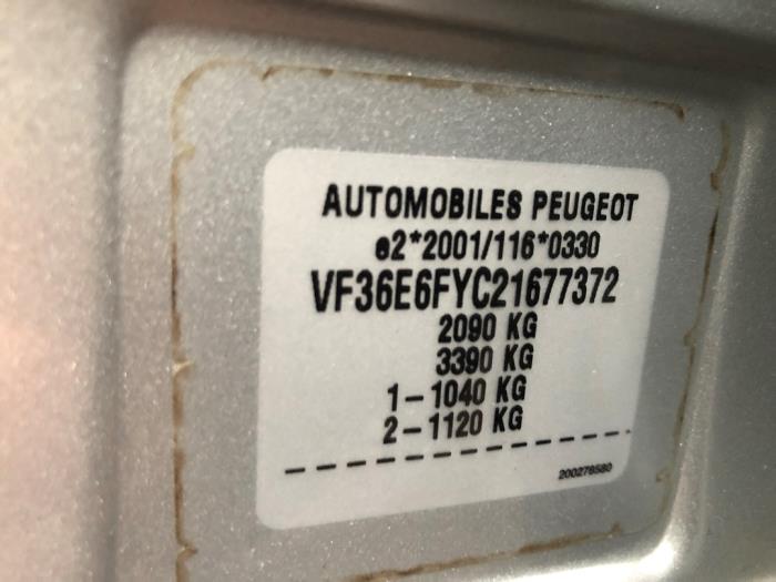 Peugeot 407 SW 1.8 16V Sloopvoertuig (2009, Grijs)