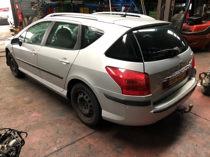 Peugeot 407 SW 1.8 16V Sloopvoertuig (2009, Grijs)