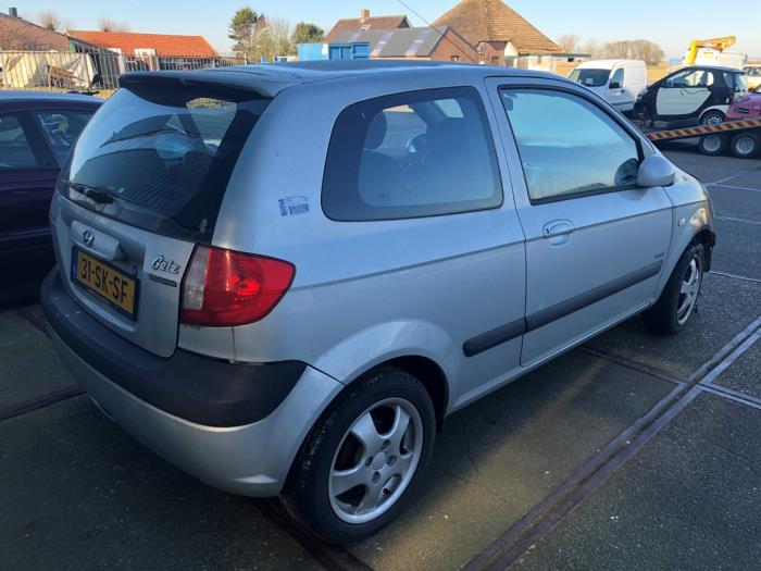 Hyundai Getz 1.4i 16V Sloopvoertuig (2006, Grijs)