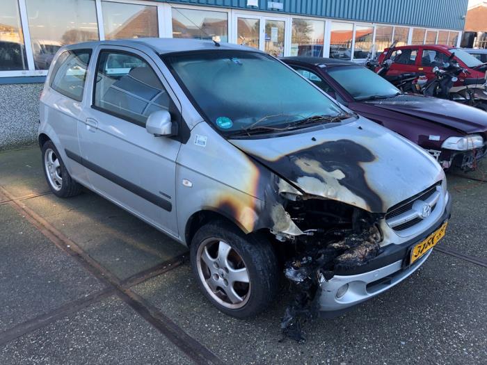 Hyundai Getz 1.4i 16V Sloopvoertuig (2006, Grijs)