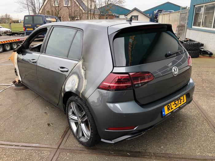 Volkswagen Golf Sloopvoertuig (2018, Grijs)