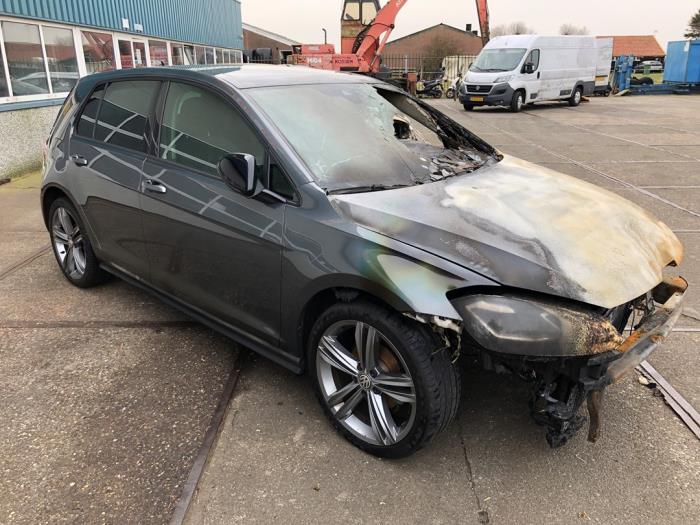 Volkswagen Golf Sloopvoertuig (2018, Grijs)