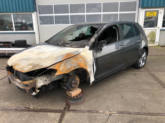 Volkswagen Golf Sloopvoertuig (2018, Grijs)
