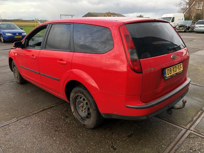 Ford Focus 2 Wagon 1.6 TDCi 16V 110 Sloopvoertuig (2007, Rood)