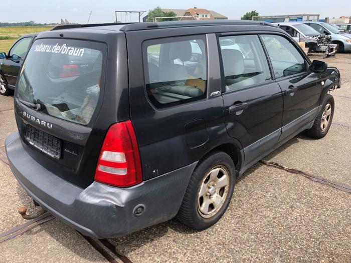 Subaru Forester Sloopvoertuig (2003, Zwart)