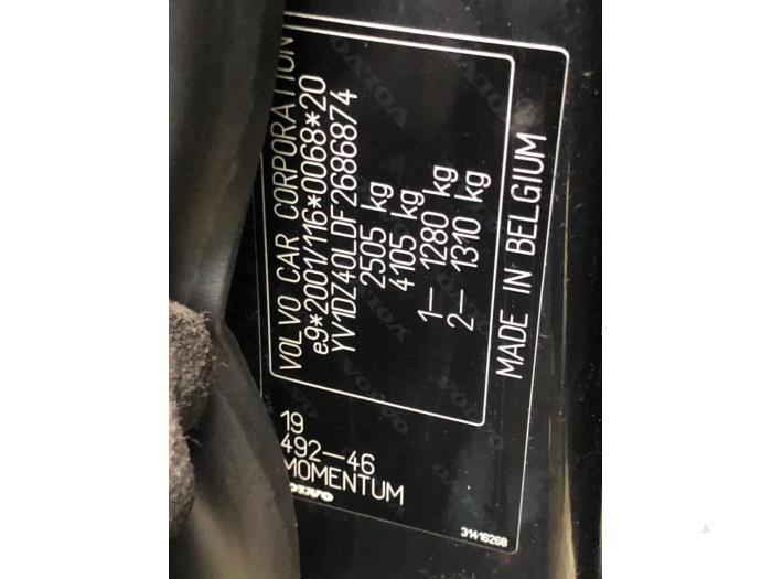 Volvo XC60 I 2.0 T5 16V Sloopvoertuig (2014, Donker, Grijs)