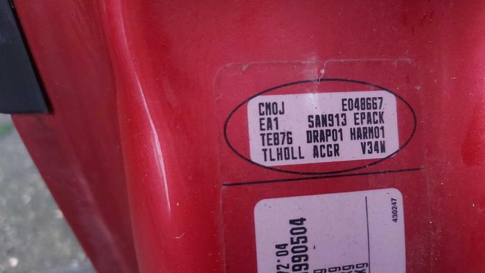 Renault Megane II 1.6 16V Autom. Sloopvoertuig (2003, Rood)