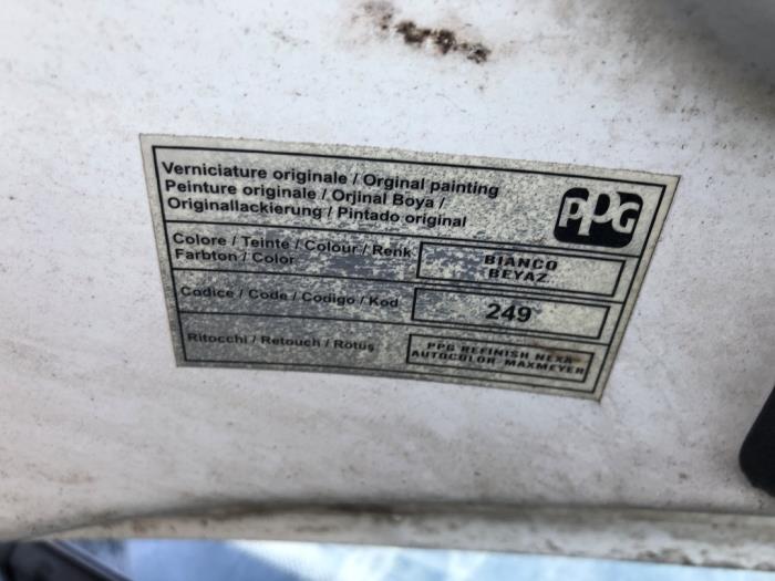 Fiat Doblo Sloopvoertuig (2007, Wit)