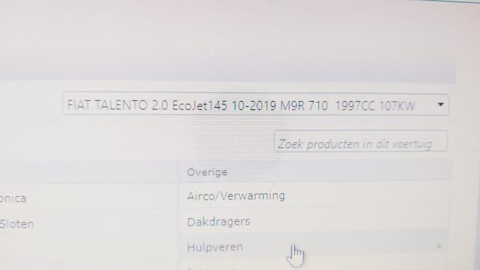 Fiat Talento 2.0 EcoJet BiTurbo 145 Sloopvoertuig (2021, Zilvergrijs)