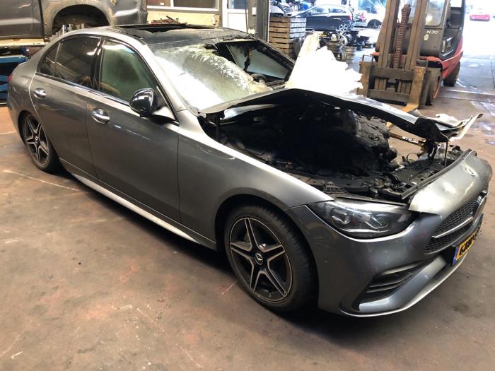 Mercedes C C-300 e 2.0 Turbo Sloopvoertuig (2023, Grijs)