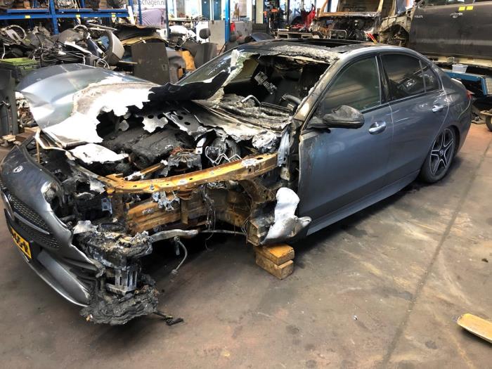 Mercedes C C-300 e 2.0 Turbo Sloopvoertuig (2023, Grijs)