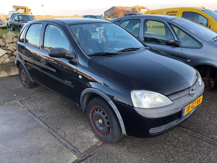 Opel Corsa Sloopvoertuig (2001, Zwart)