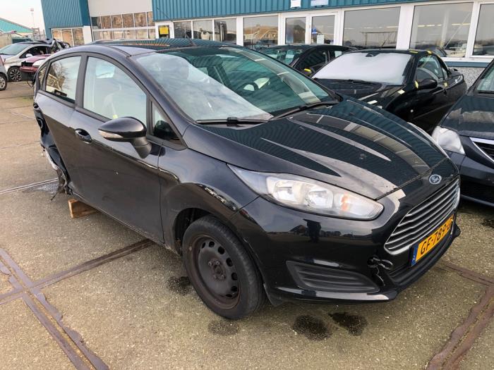 Ford Fiesta 6 1.0 Ti-VCT 12V 65 Sloopvoertuig (2015, Zwart)