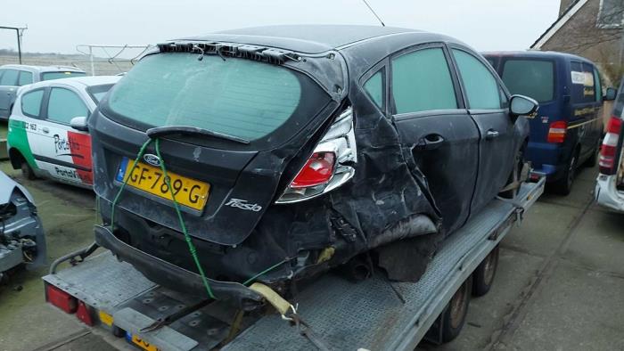Ford Fiesta 6 1.0 Ti-VCT 12V 65 Sloopvoertuig (2015, Zwart)