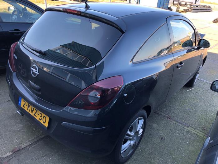 Opel Corsa D 1.2 16V LPG Sloopvoertuig (2013, Zwart)