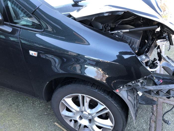 Opel Corsa D 1.2 16V LPG Sloopvoertuig (2013, Zwart)