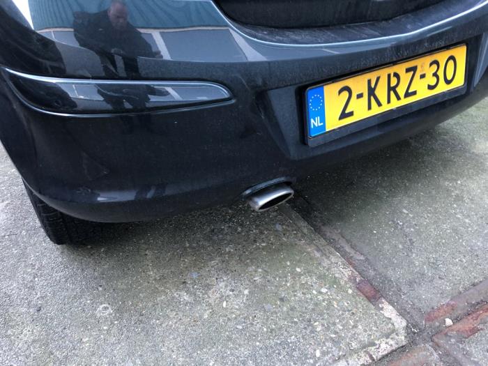 Opel Corsa D 1.2 16V LPG Sloopvoertuig (2013, Zwart)