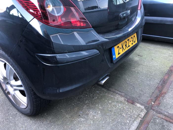 Opel Corsa D 1.2 16V LPG Sloopvoertuig (2013, Zwart)