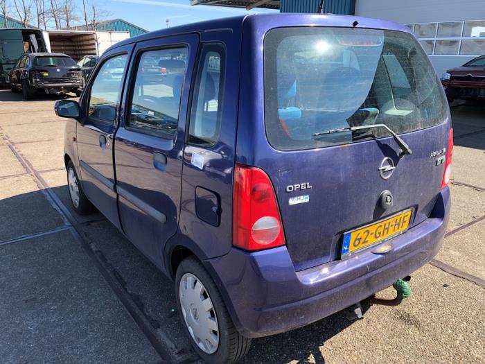 Opel Agila 1.2 16V Sloopvoertuig (2000, Blauw)