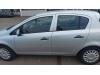 Opel Corsa D 1.2 16V Schadevoertuig (2007, Grijs)