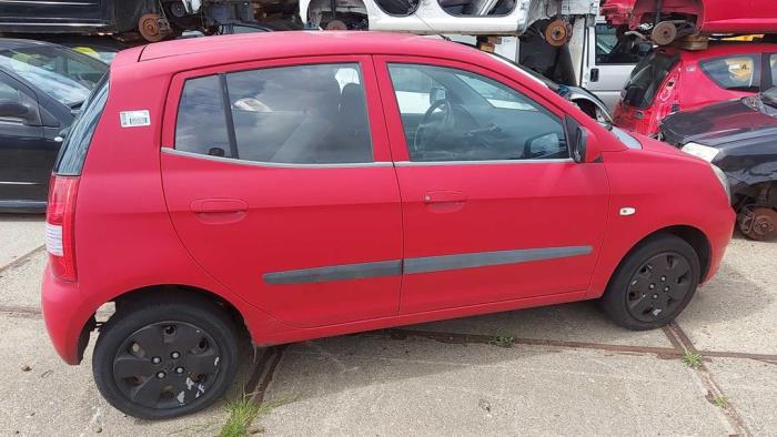 Kia Picanto 1.1 12V Sloopvoertuig (2004, Rood)