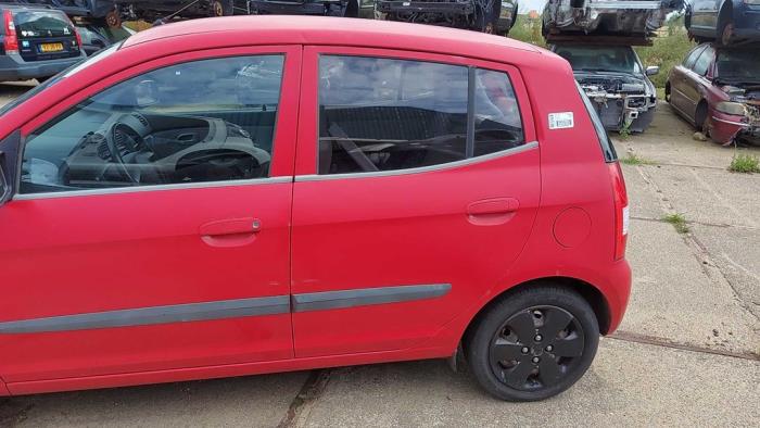 Kia Picanto 1.1 12V Sloopvoertuig (2004, Rood)