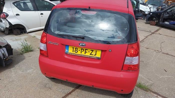 Kia Picanto 1.1 12V Sloopvoertuig (2004, Rood)