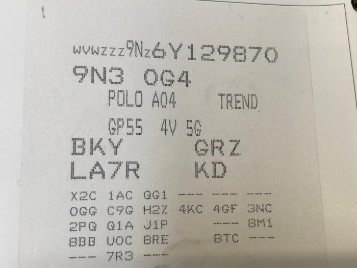 Volkswagen Polo IV 1.4 16V 75 Sloopvoertuig (2006, Grijs)