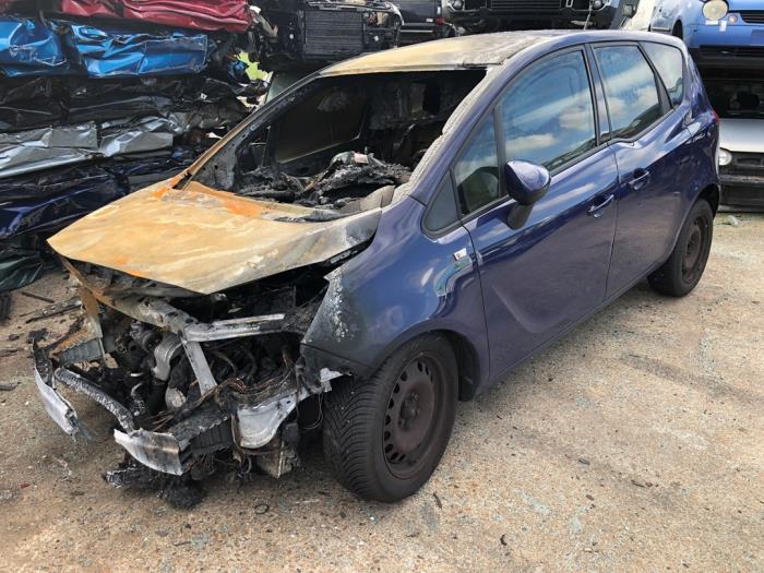 Opel Meriva 1.4 Turbo 16V ecoFLEX Sloopvoertuig (2015, Blauw)