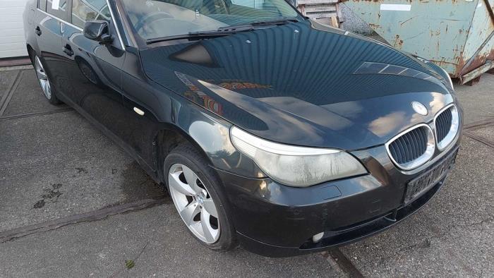 BMW 5 serie 520d 16V Corporate Lease Sloopvoertuig (2007, Zwart)