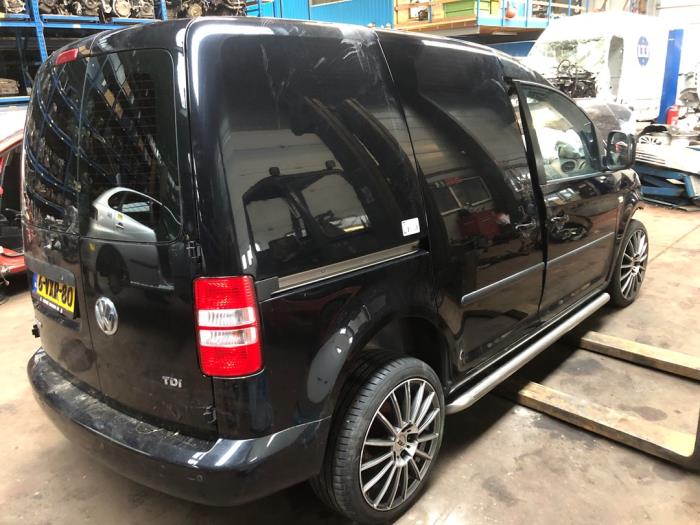 Volkswagen Caddy III 1.6 TDI 16V Sloopvoertuig (2012, Zwart)