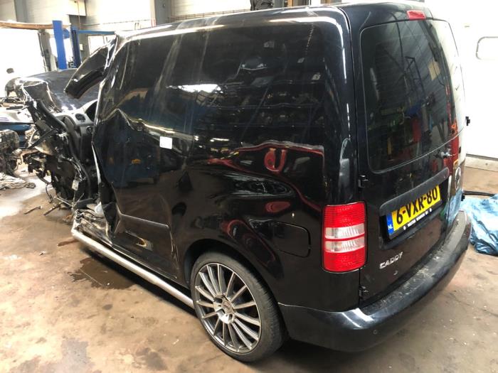 Volkswagen Caddy III 1.6 TDI 16V Sloopvoertuig (2012, Zwart)