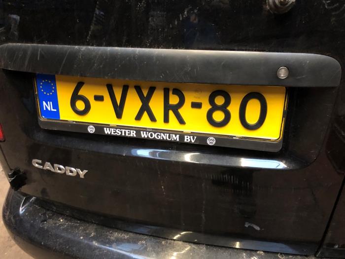 Volkswagen Caddy III 1.6 TDI 16V Sloopvoertuig (2012, Zwart)