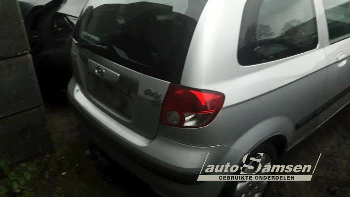 Hyundai Getz 1.6i 16V Sloopvoertuig (2003, Grijs)
