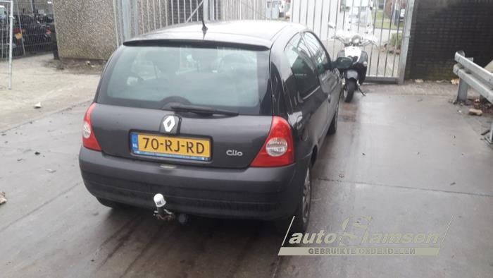 Renault Clio II 1.4 16V Sloopvoertuig (2005, Zwart)
