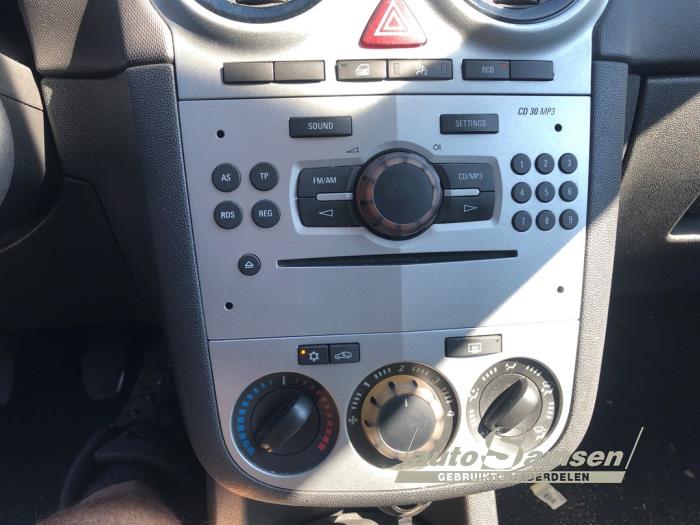 Opel Corsa D 1.3 CDTi 16V ecoFLEX Sloopvoertuig (2011, Zwart)