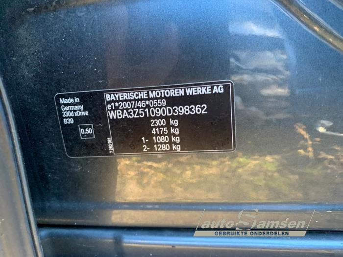 BMW 3 serie Gran Turismo 330d xDrive 3.0 24V Sloopvoertuig (2014, Grijs)