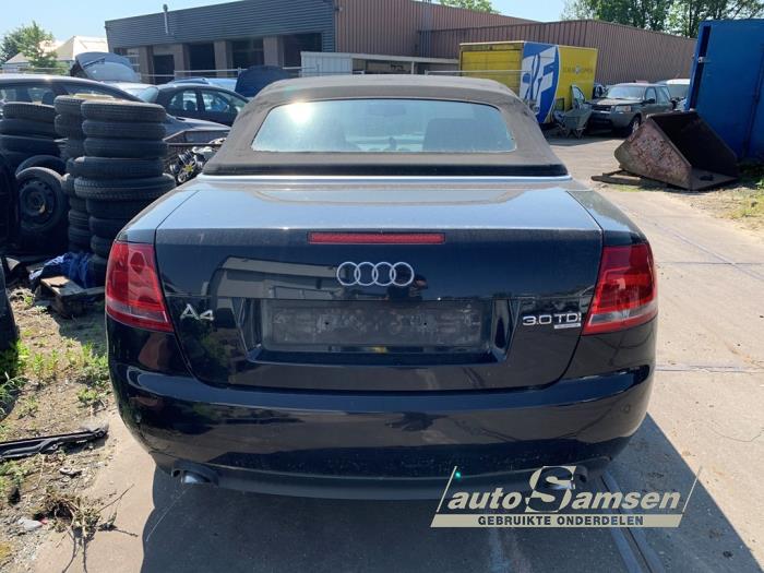 Audi A4 Cabrio 3.0 TDI V6 24V Sloopvoertuig (2006, Zwart)