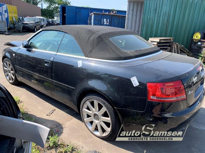 Audi A4 Cabrio 3.0 TDI V6 24V Sloopvoertuig (2006, Zwart)
